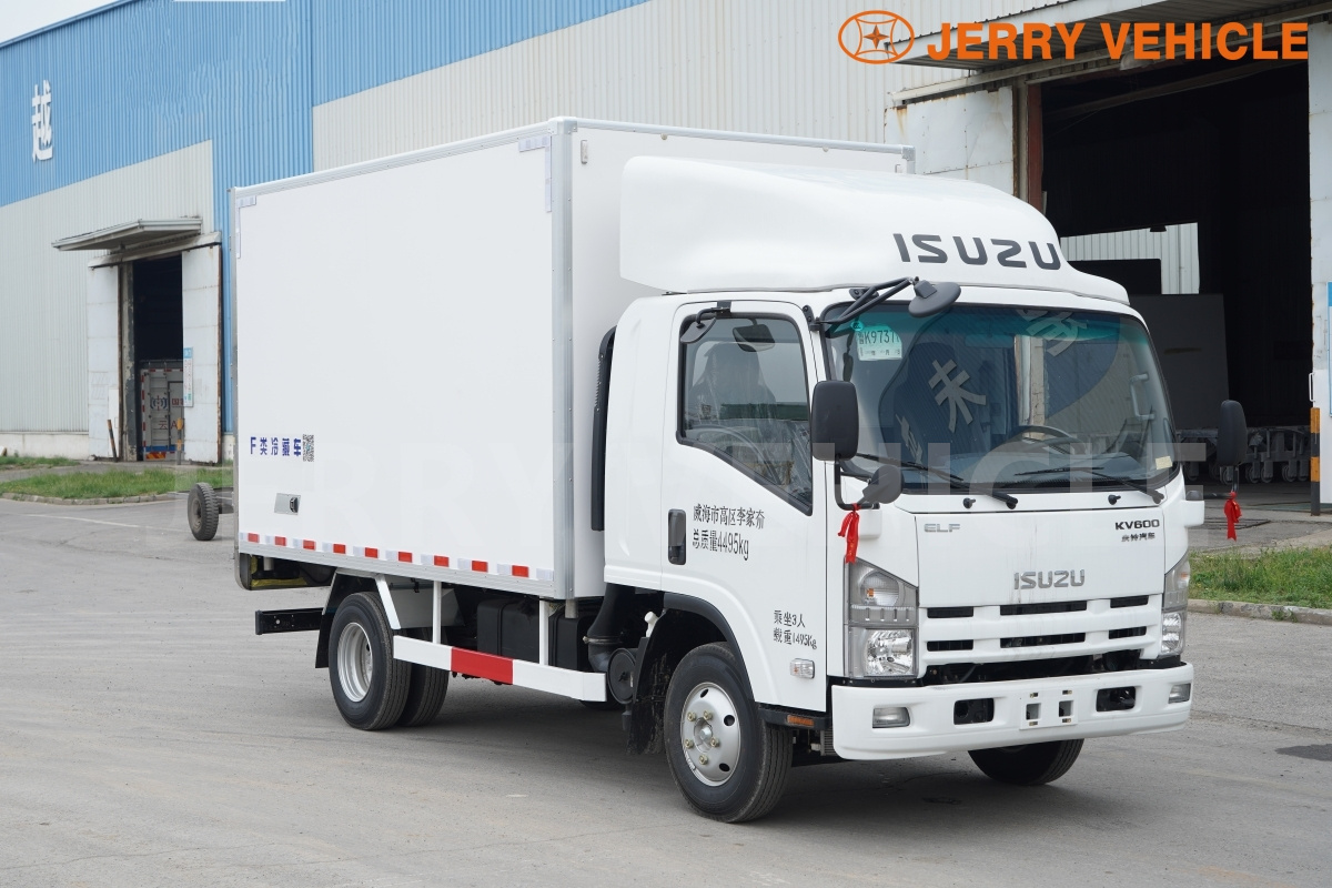 5T HOWO Refrigerator Truck are ready ship to Guyana